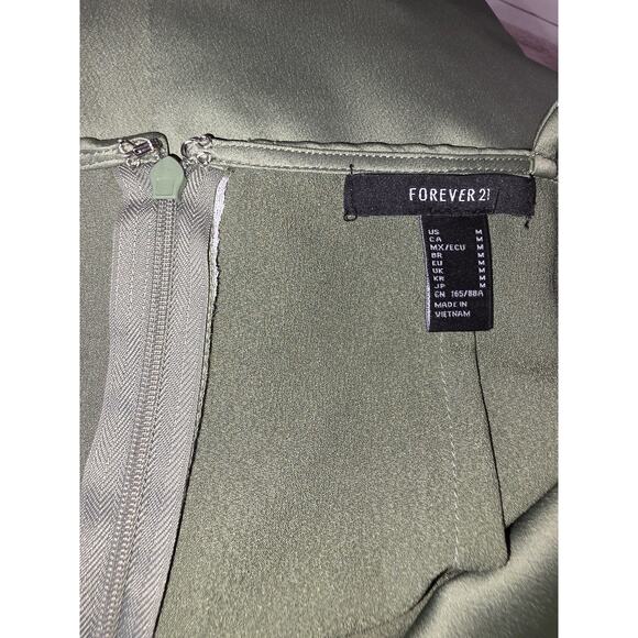 FOREVER 21 Soft Sage Mini Dress - Picture 5 of 5